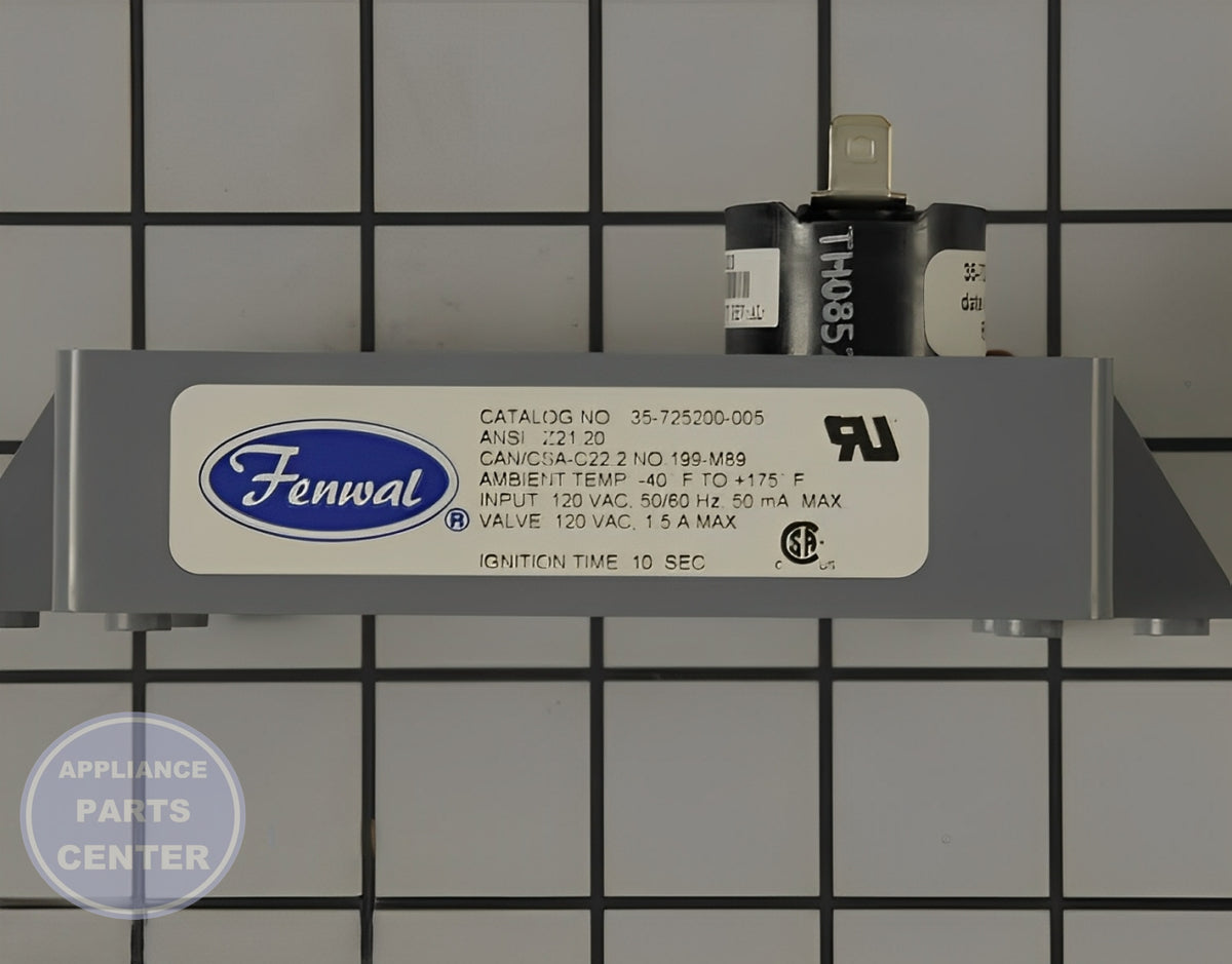 BOSCH OVEN IGNITION DEVICE 00618624 - Detailed view of ignition technical details