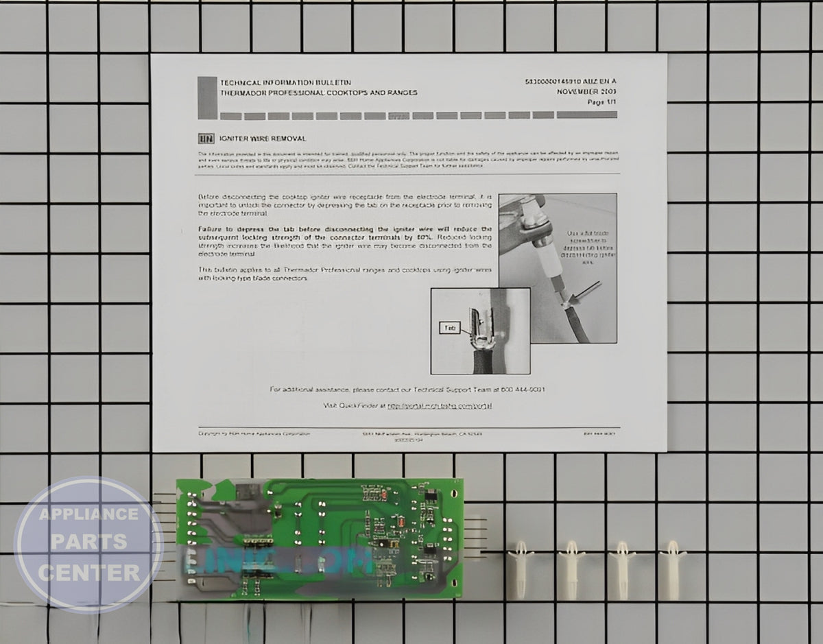 BOSCH OVEN FIXING KIT 00619016 - Detailed view of Circuit Board & Timer technical details
