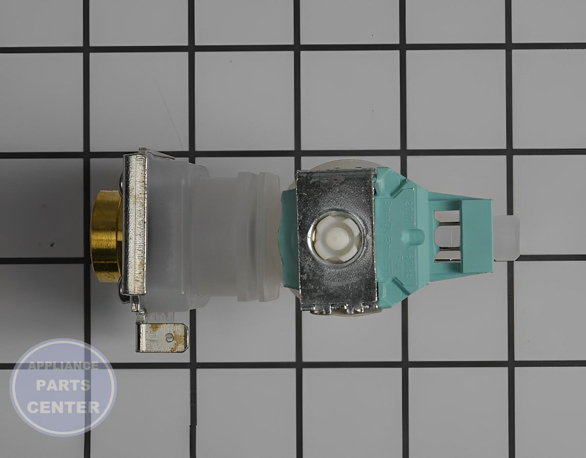 Bosch Dishwasher Valve Access 00622058 - Side view with exact valve & float specs