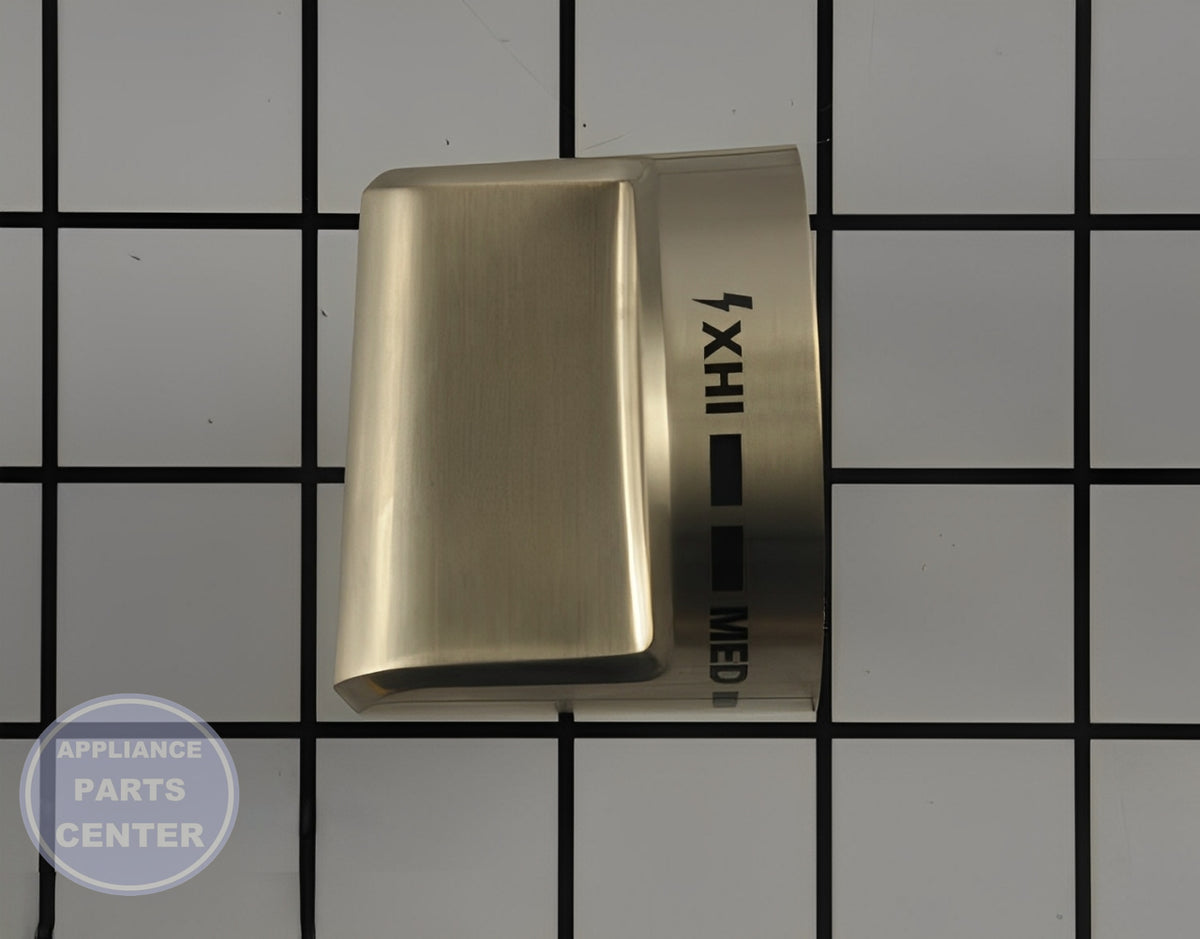 Control Knob 00623548 - Side view with precise measurements