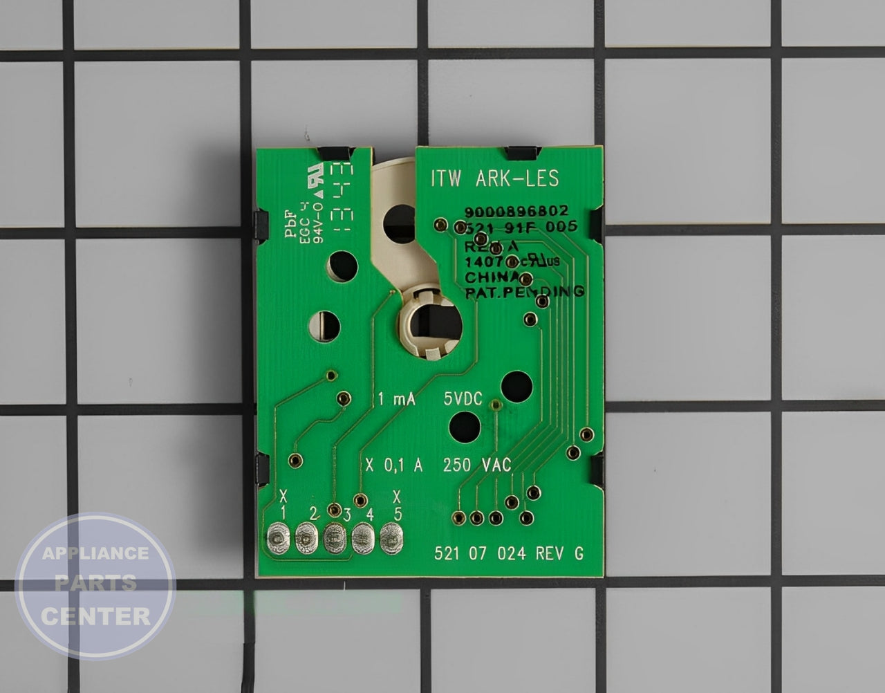 BOSCH OVEN POTENTIOMETER 00629722 - Main view showing control features for BOS models
