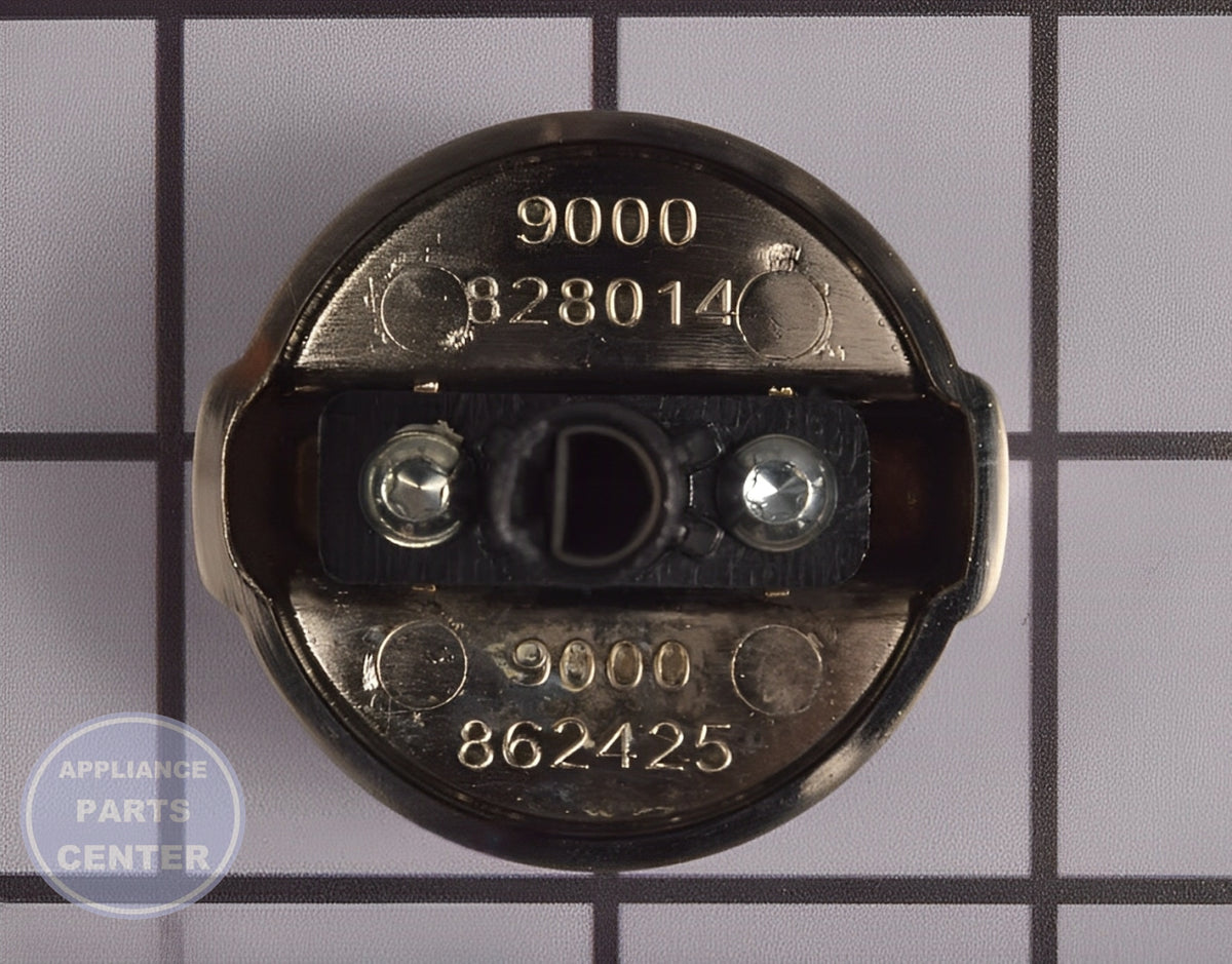 BOSCH Oven Area Knob 00631622 - Side view with specific measurements