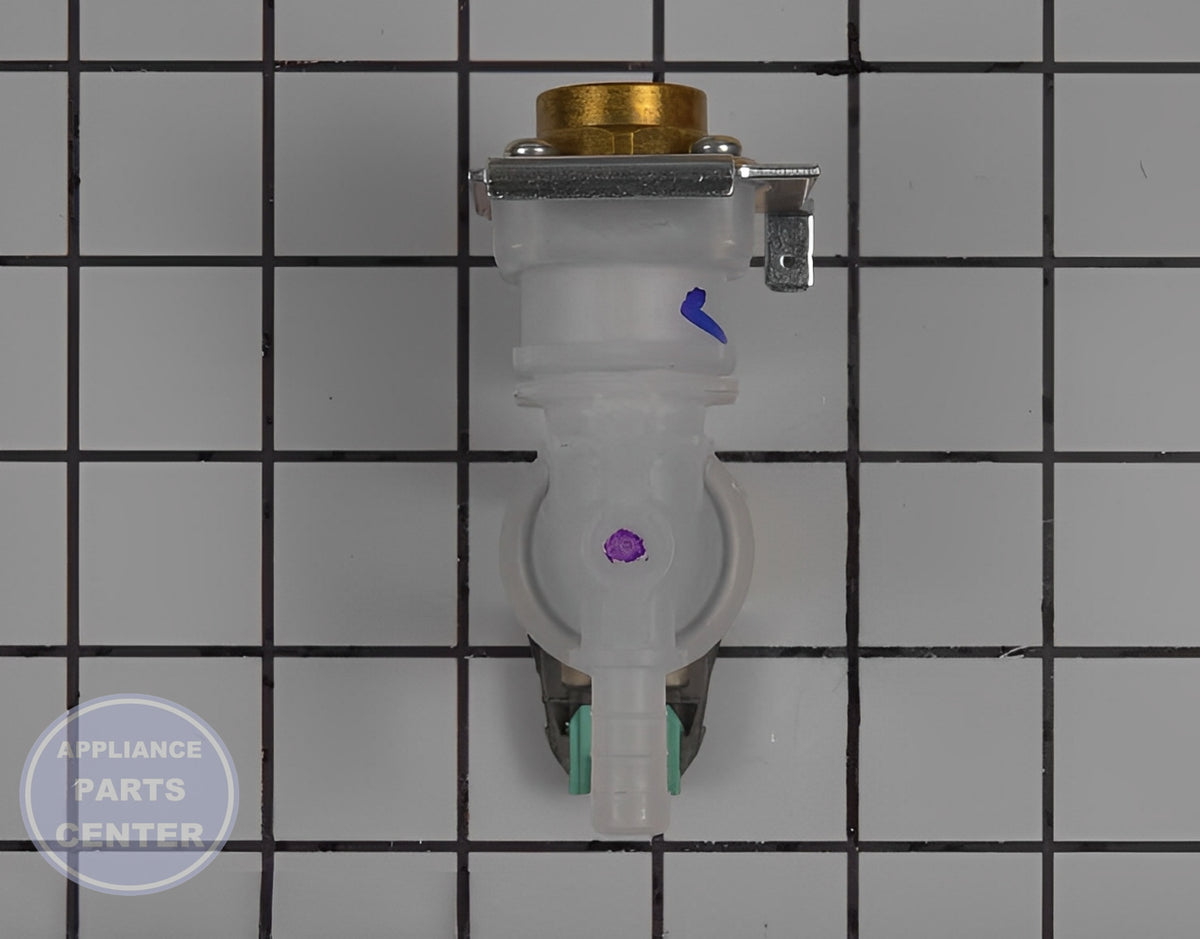 BOSCH DISHWASHER VALVE ACCESS 00633970 - Side view with precise water regulation specs