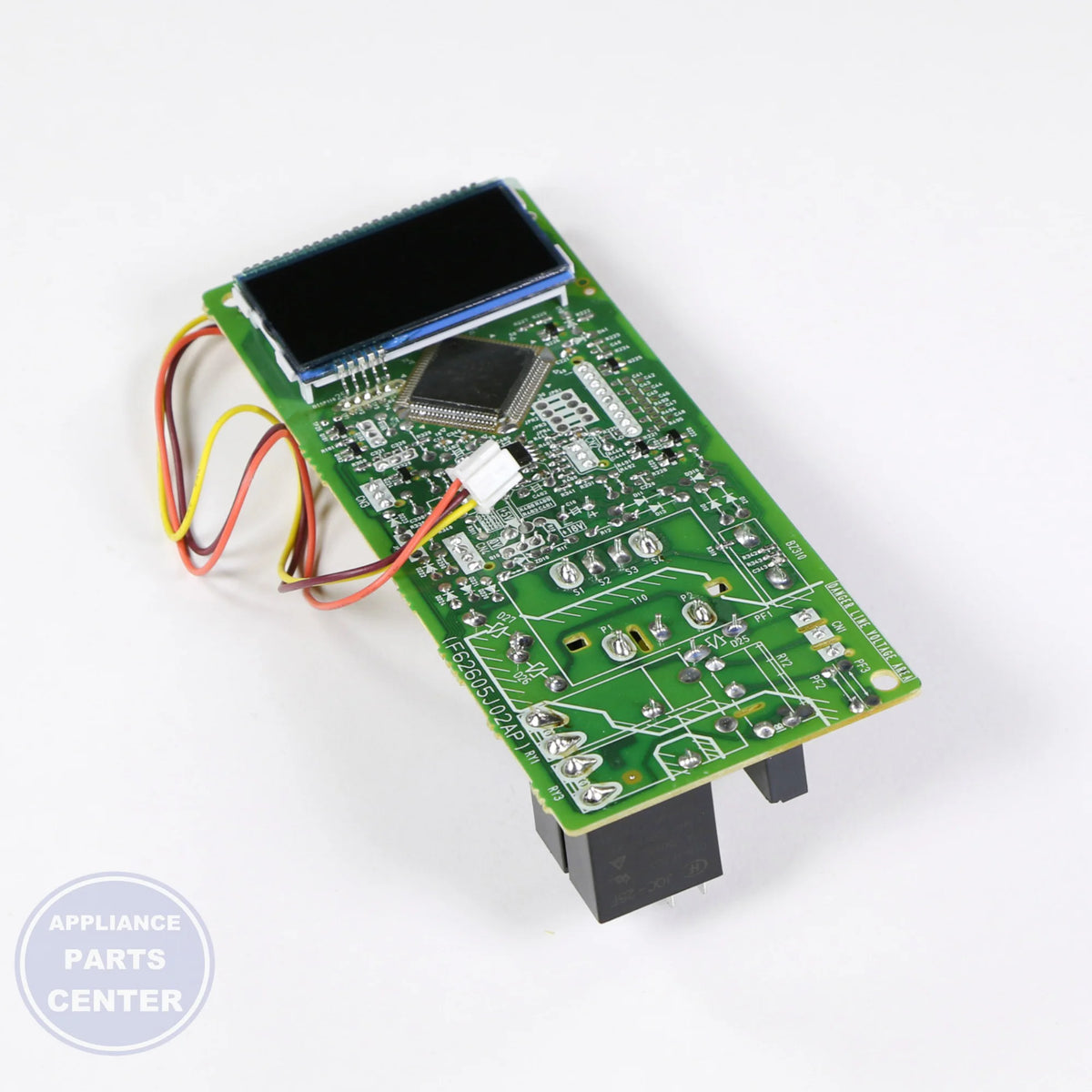 PC BOARD 00641863 - Side view with precise measurements