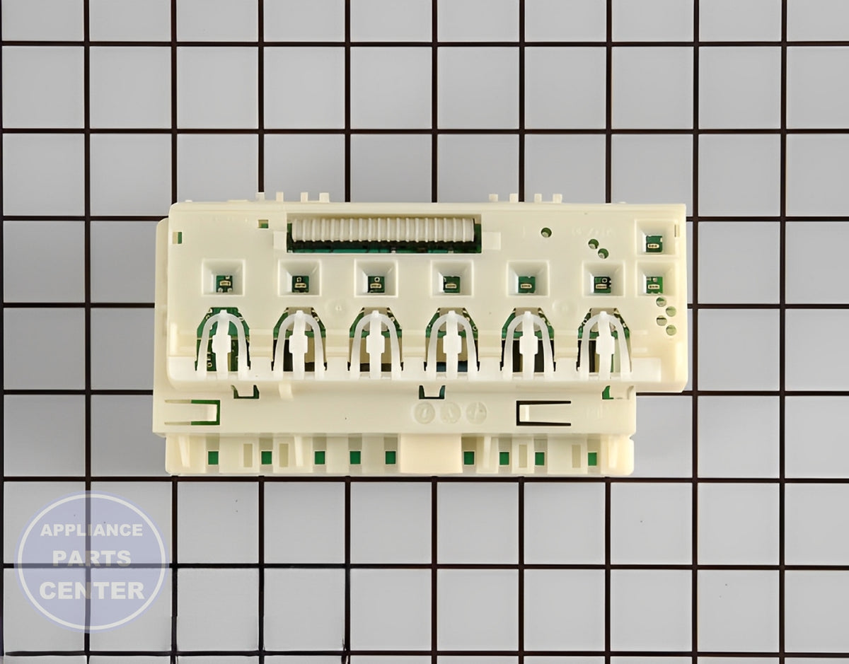 BOSCH DISHWASHER CONTROL UNIT 00647474 - Main view showing circuit board & timer for BOSCH models