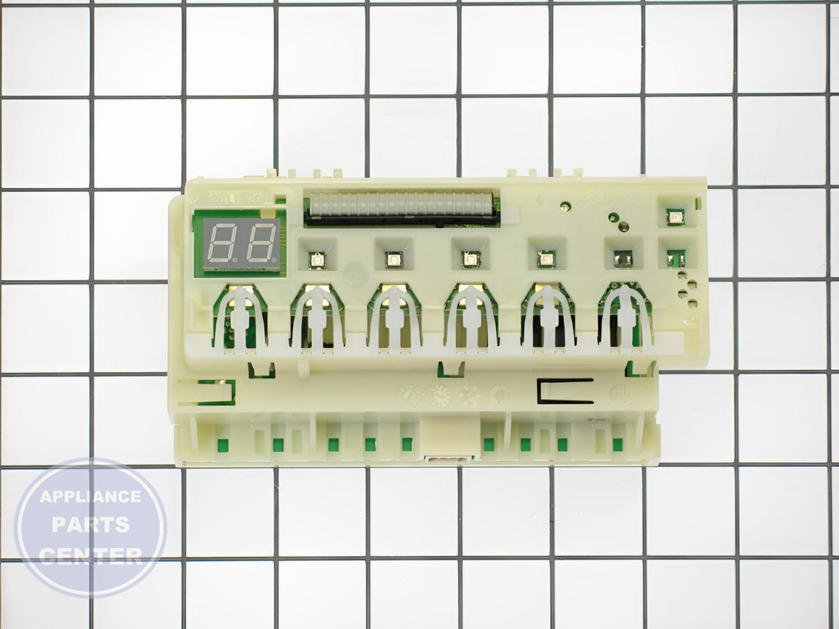 BOSCH DISHWASHER CONTROL UNIT 00647475 - Detailed view of cycle duration control