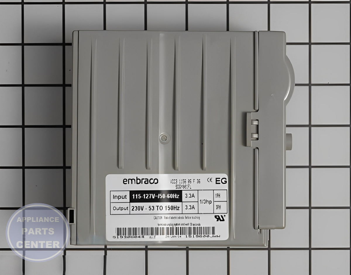 BOSCH REFRIGERATOR INVERTER 00647583 - Main view showing Circuit Board & Timer for BOSCH models