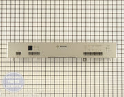 BOSCH DISHWASHER FACIA PANEL 00665887 - Main view showing sleek design for specific models