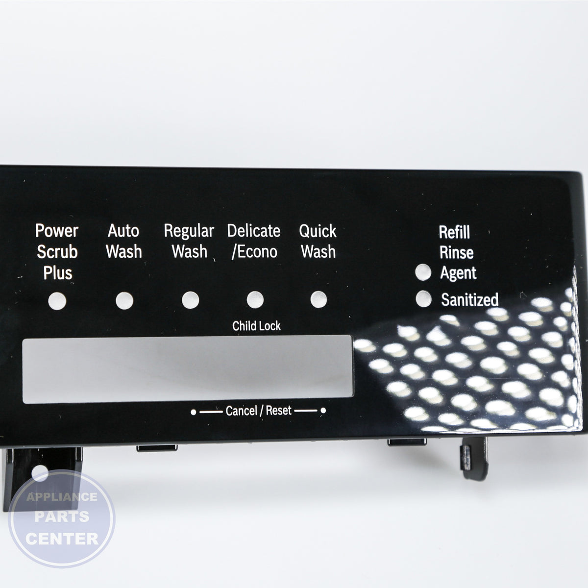 PANEL-FACIA 00665888 - Side view with precise measurements