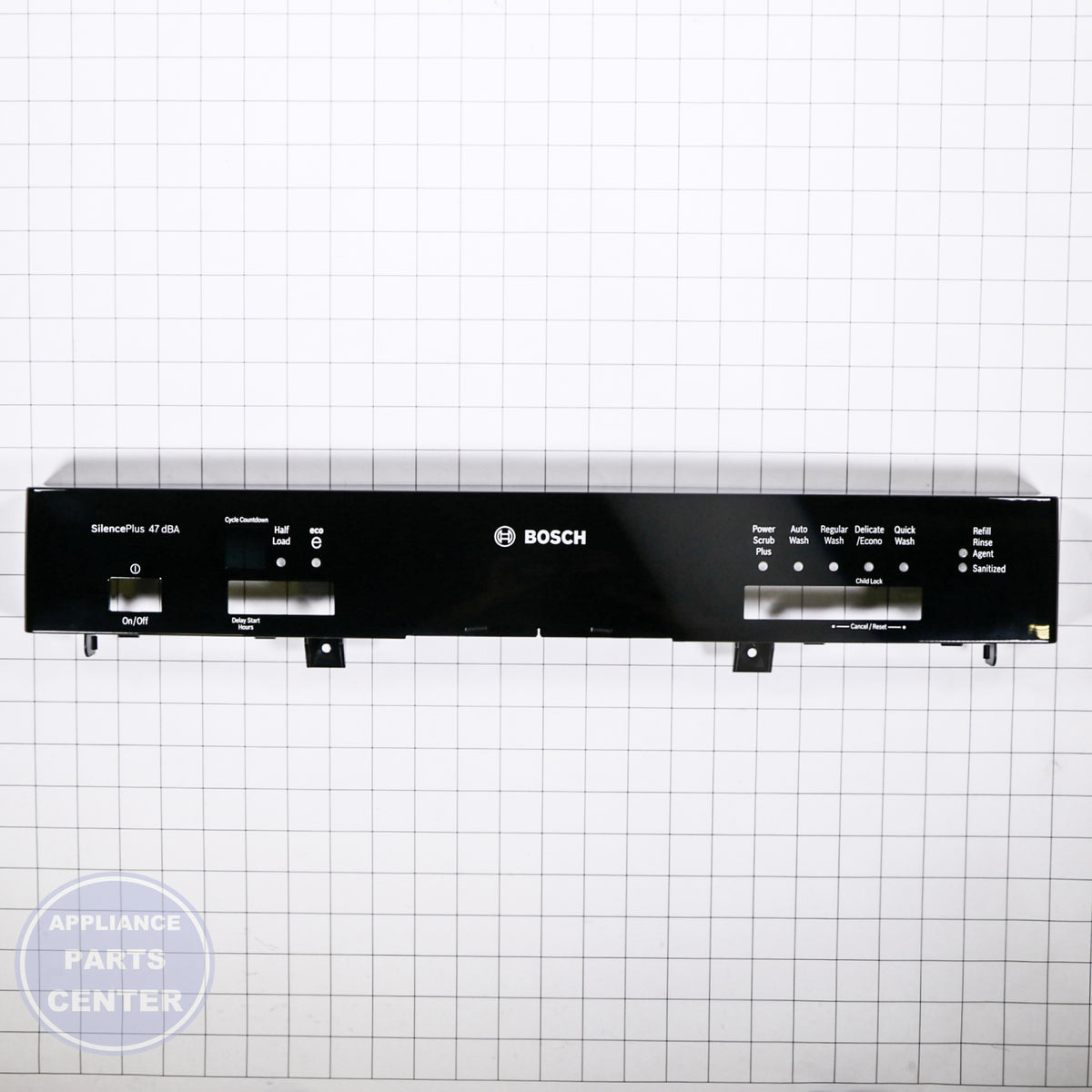 BSH PANEL-FACIA 00665888 - Installation in specific model showing key mounting points