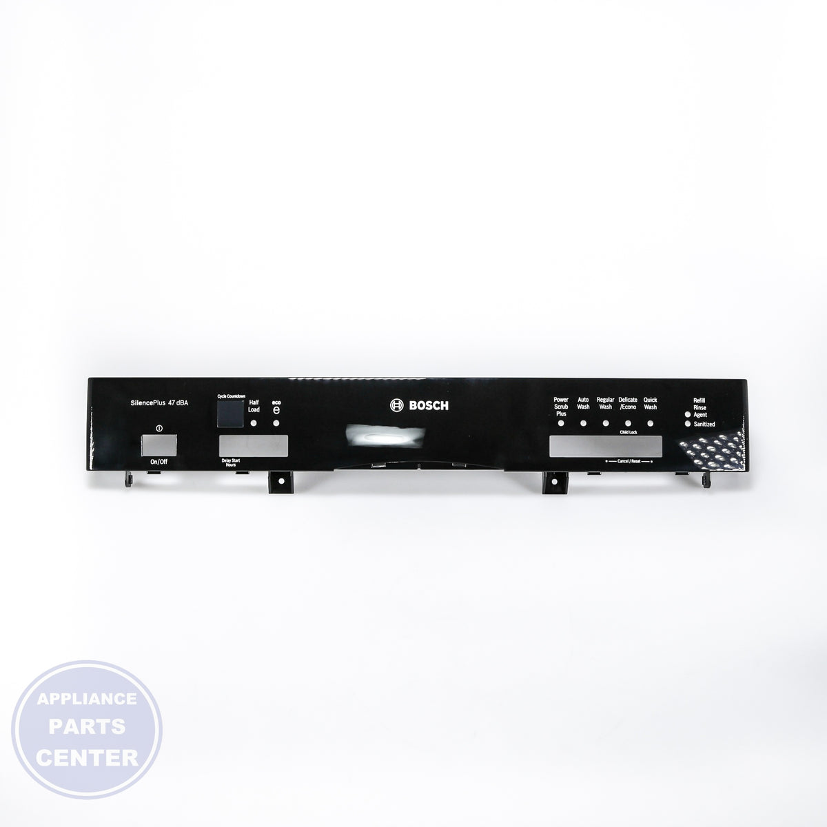 BSH PANEL-FACIA 00665888 - Installation in specific model showing key mounting points