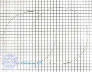 BOSCH WASHER BOOT GASKET 00667489 - Main view showing tight seal for Bosch washing machines