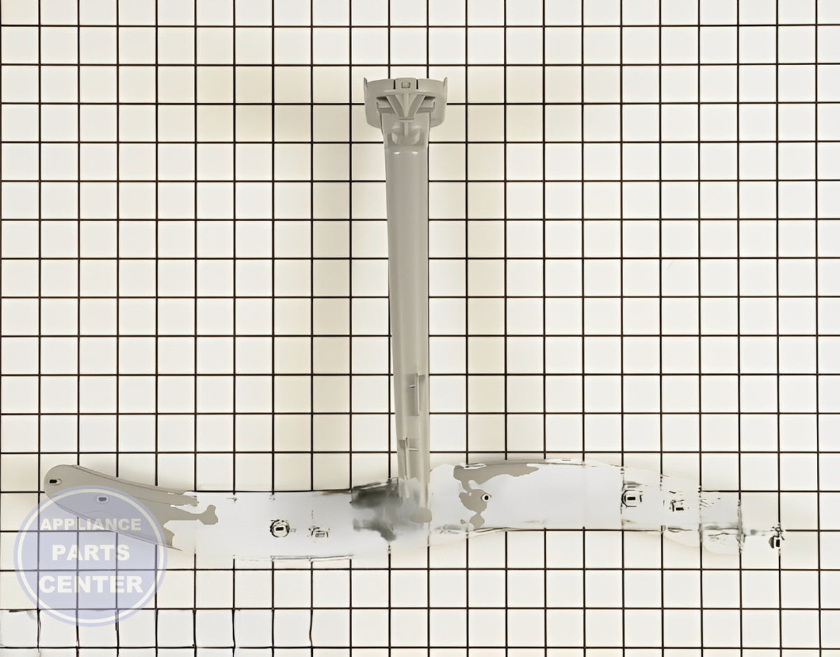 BOSCH DISHWASHER SPRAY ARM 00668385 - Detailed view of wash arm and support