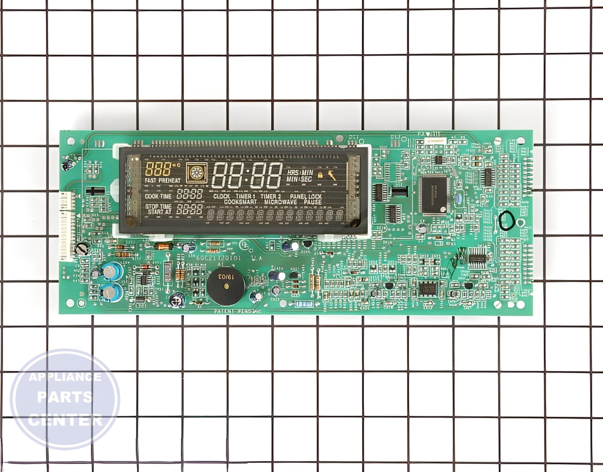BOSCH OVEN DISPLAY MODULE 00671726 - Main view showing elegant design for various models