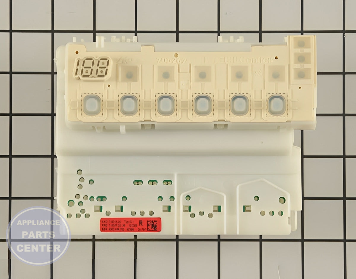 BOSCH DISHWASHER CONTROLLER UNIT 00676961 - Main view showing Circuit Board & Timer for BOSCH dishwasher models