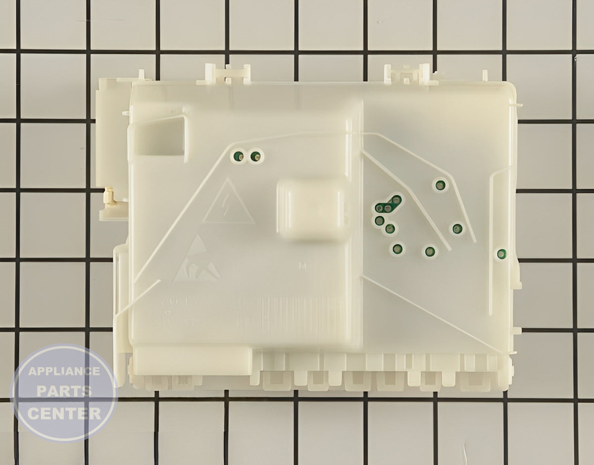 BOSCH DISHWASHER CONTROLLER UNIT 00676961 - Side view with precise technical specs