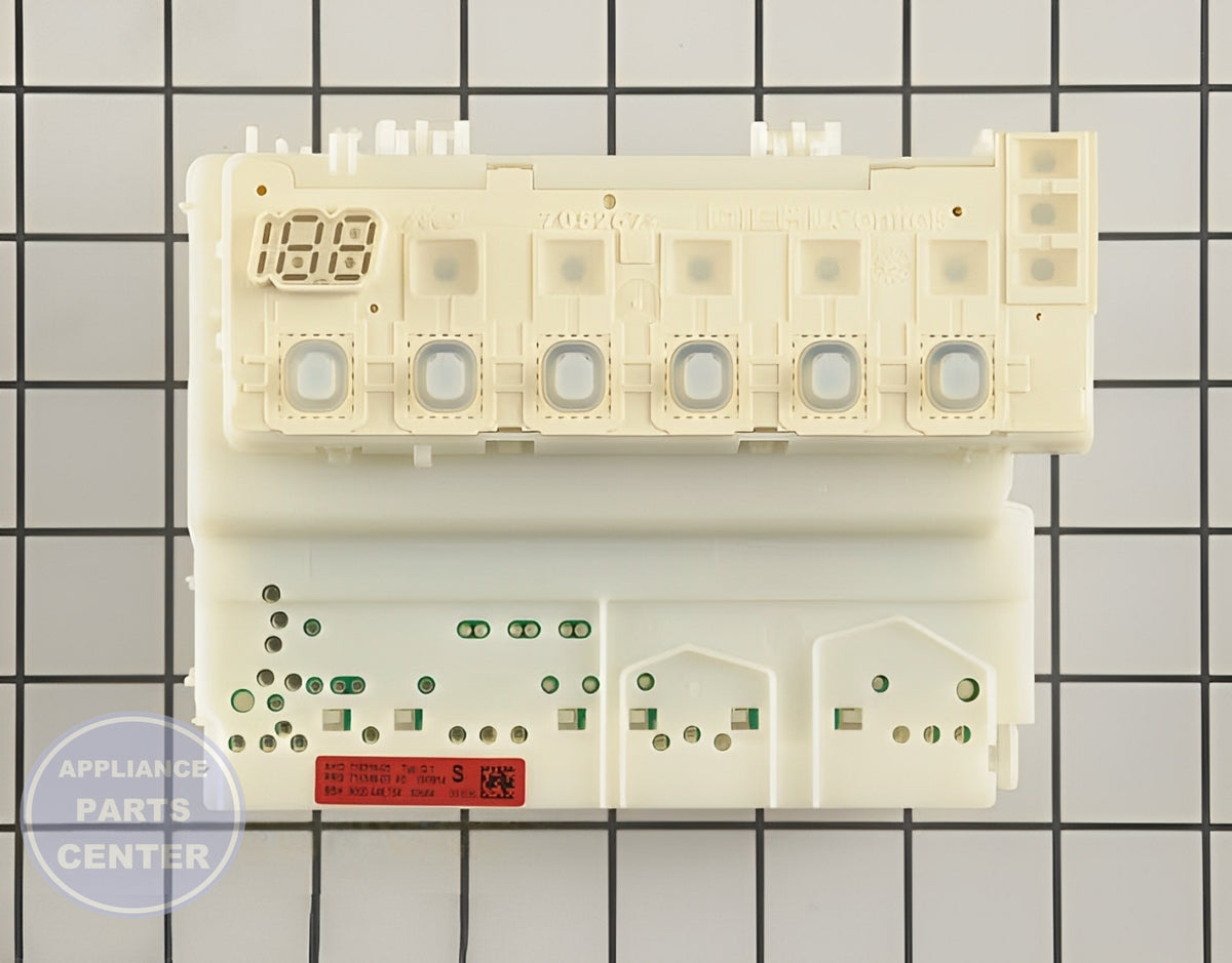 BOSCH DISHWASHER CONTROLLER UNIT 00676962 - Main view showing Circuit Board & Timer for specific models