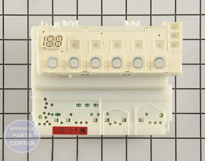 BOSCH DISHWASHER CONTROLLER UNIT 00676962 - Main view showing Circuit Board & Timer for specific models