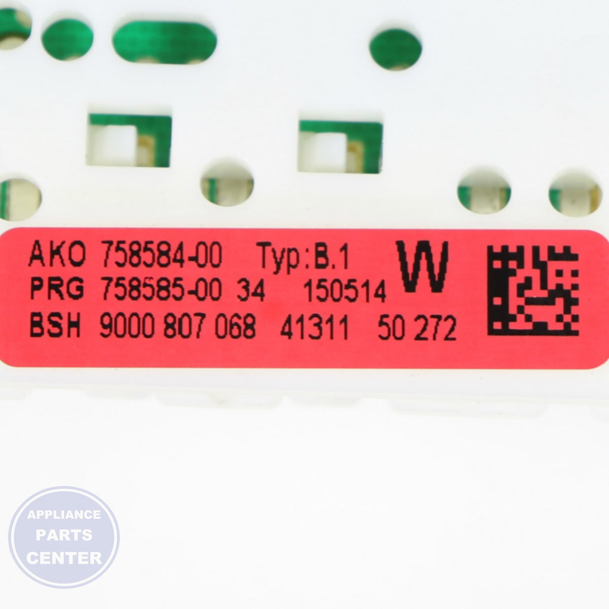 BSH CONTROLLER UNIT 00676963 - Installation in 676963 model showing key mounting points