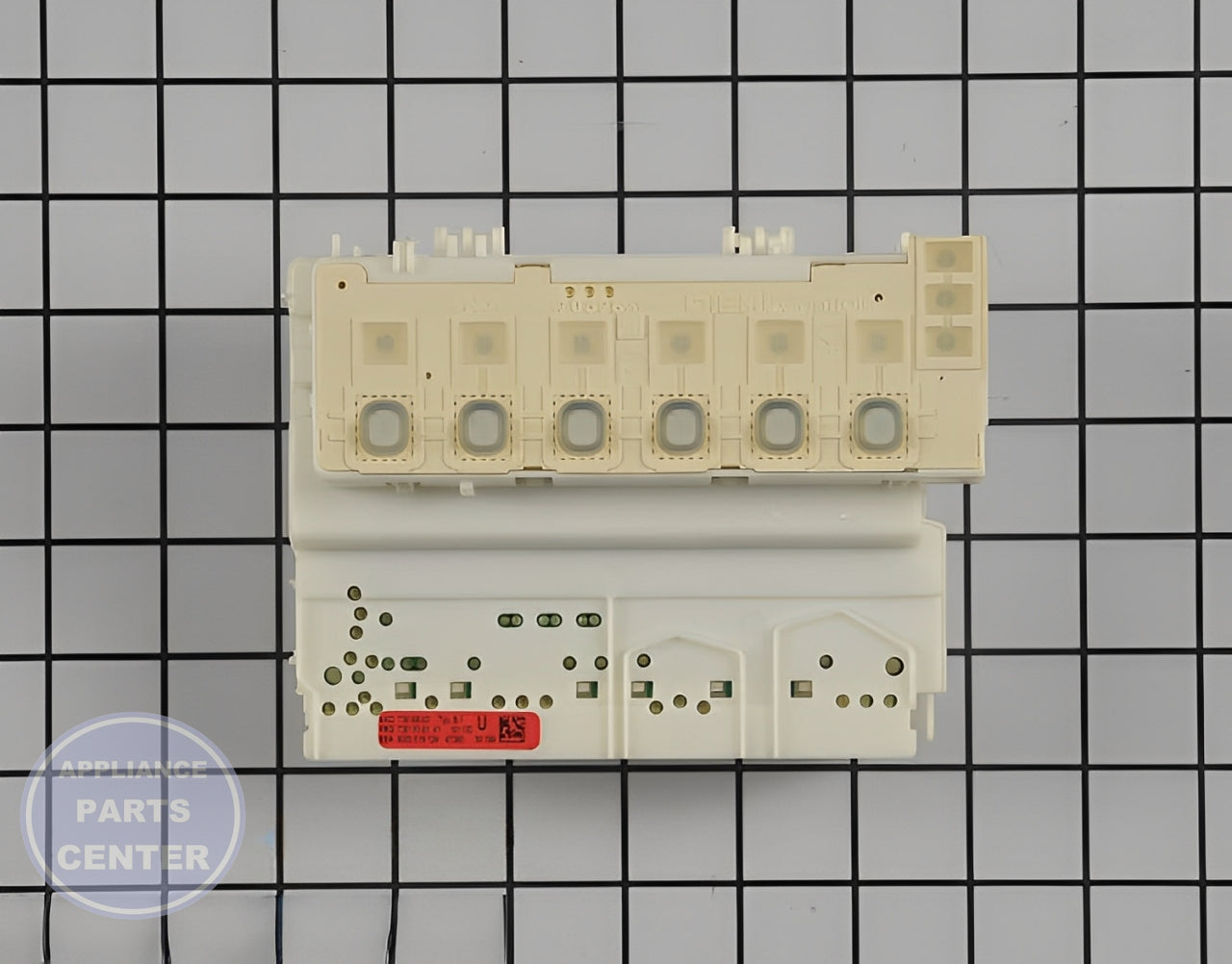 Bosch Control Board 00677001 - Main view showing circuit board for various Bosch dishwasher models