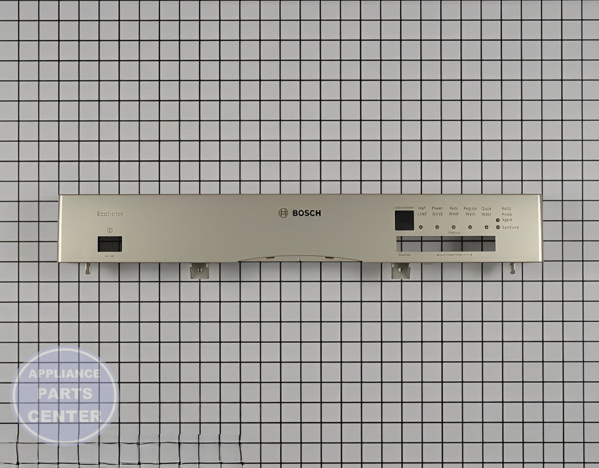 BOSCH DISHWASHER FACIA PANEL 00683958 - Main view showing sleek design for BOSCH models