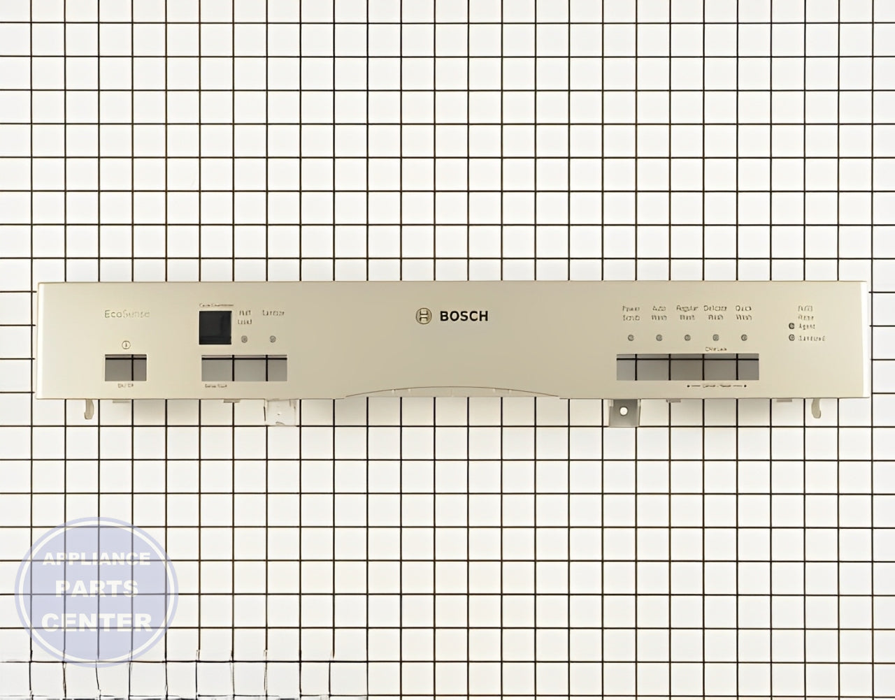 BOSCH DISHWASHER FACIA PANEL 00683961 - Main view showing sleek design for various BOSCH models