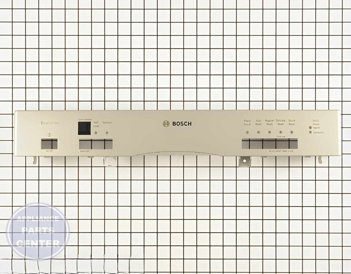 BOSCH DISHWASHER FACIA PANEL 00683961 - Main view showing sleek design for various BOSCH models