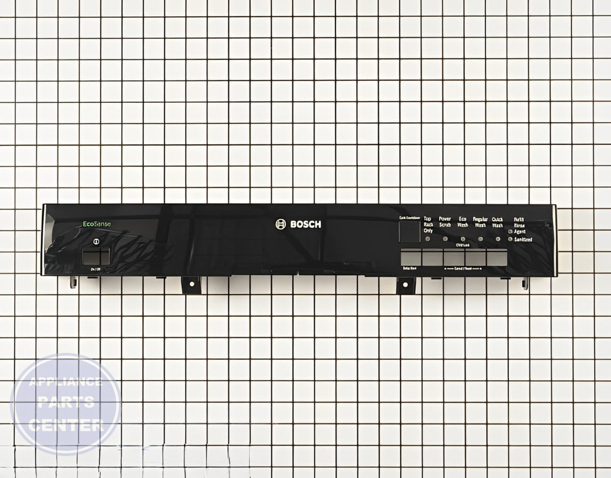 BOSCH DISHWASHER FACIA PANEL 00684290 - Detailed view of durable construction details