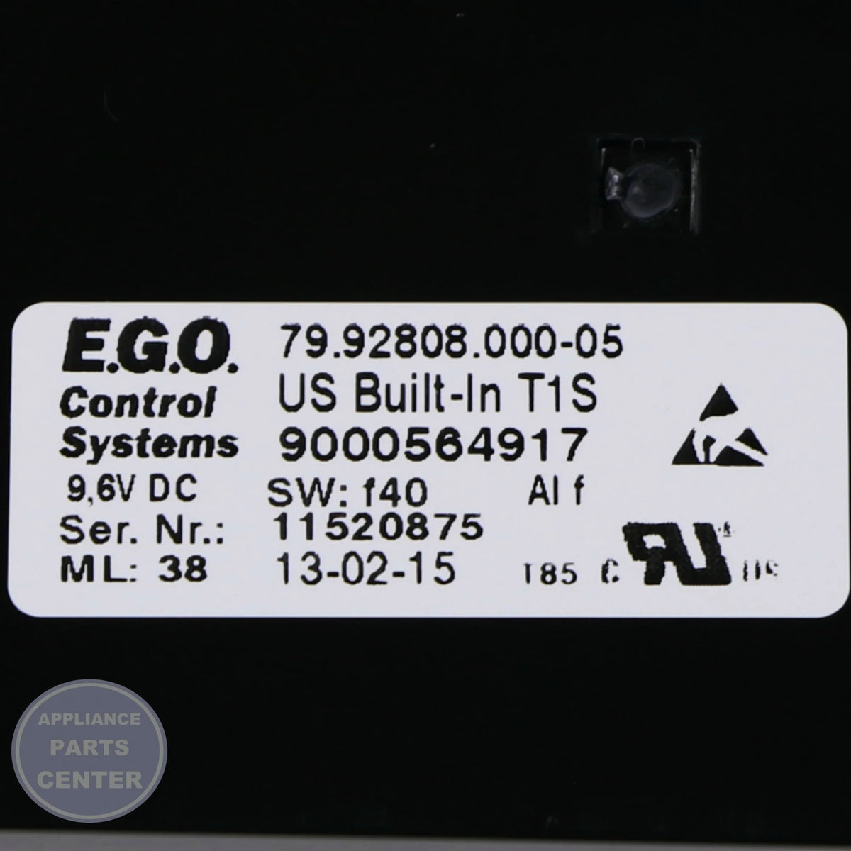 BSH INTERFACE 00702534 - Installation in BSH model showing key mounting points
