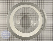 BOSCH WASHER WINDOW ASSEMBLY 00704287 - Main view showing clear window for BOSCH models