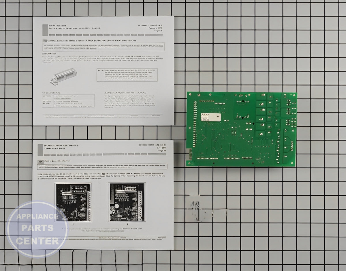 BOSCH OVEN PCB 00709785 - Detailed view of circuit board and timer assembly