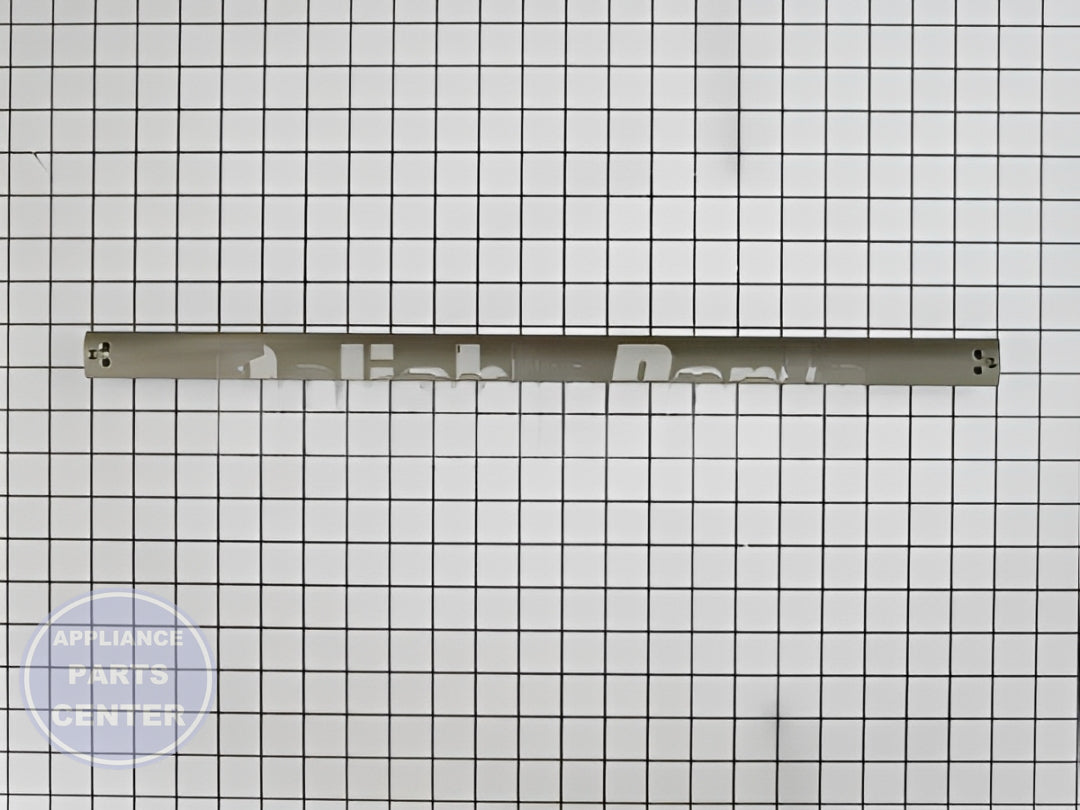 BOSCH DISHWASHER DOOR HANDLE 00746443 - Main view showing ergonomic design for Bosch dishwashers