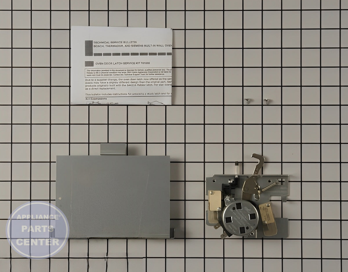 BOSCH OVEN LATCH 00751505 - Main view showing secure closure for BOS range models
