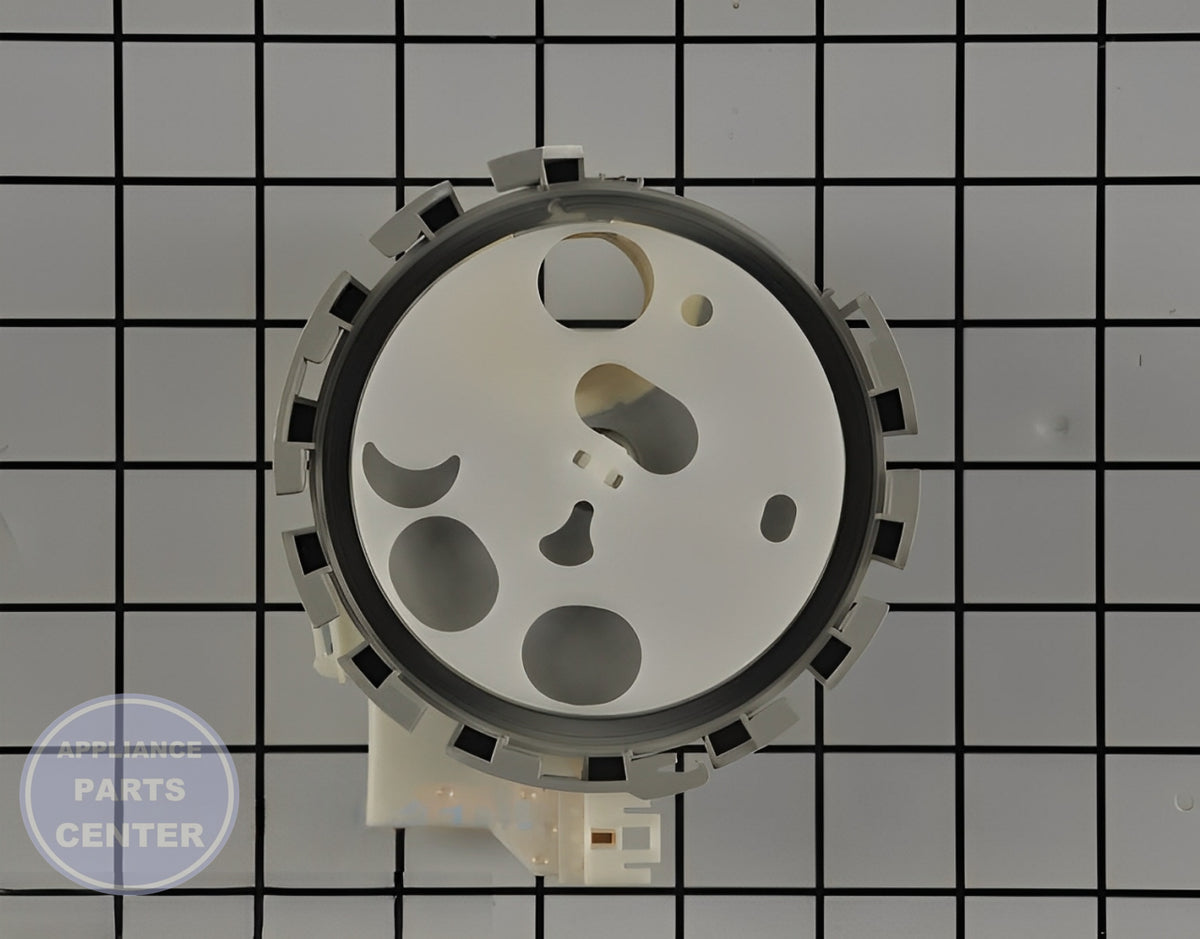 BOSCH DISHWASHER ALTERNATE WATER DISTRIBUTOR 00751950 - Side view with high-quality valve & float specs