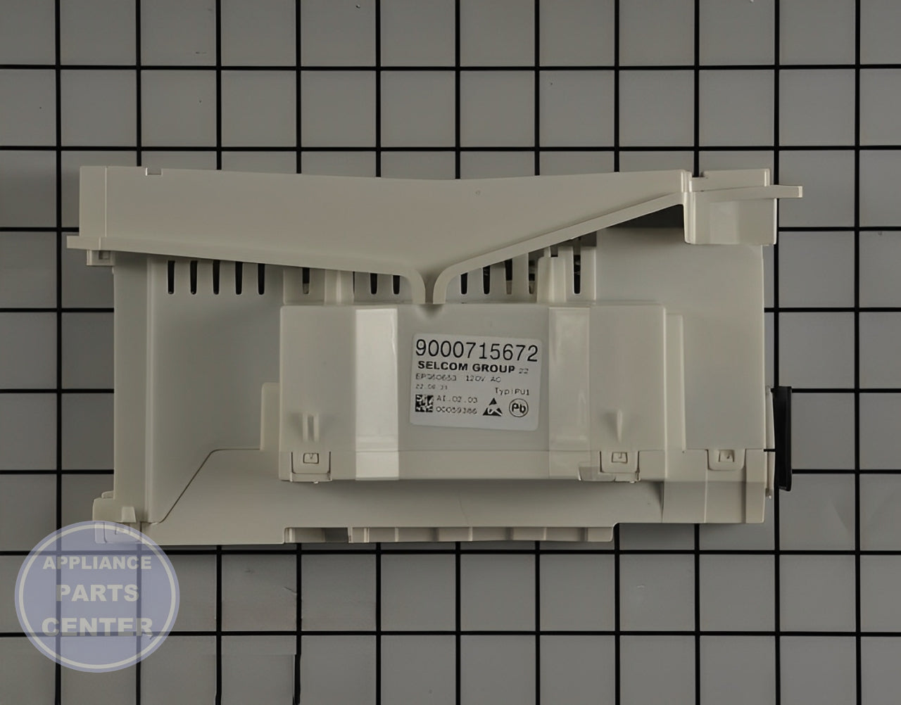 BOSCH DISHWASHER CONTROL MODULE 00752741 - Main view showing circuit board for BOSCH dishwasher models