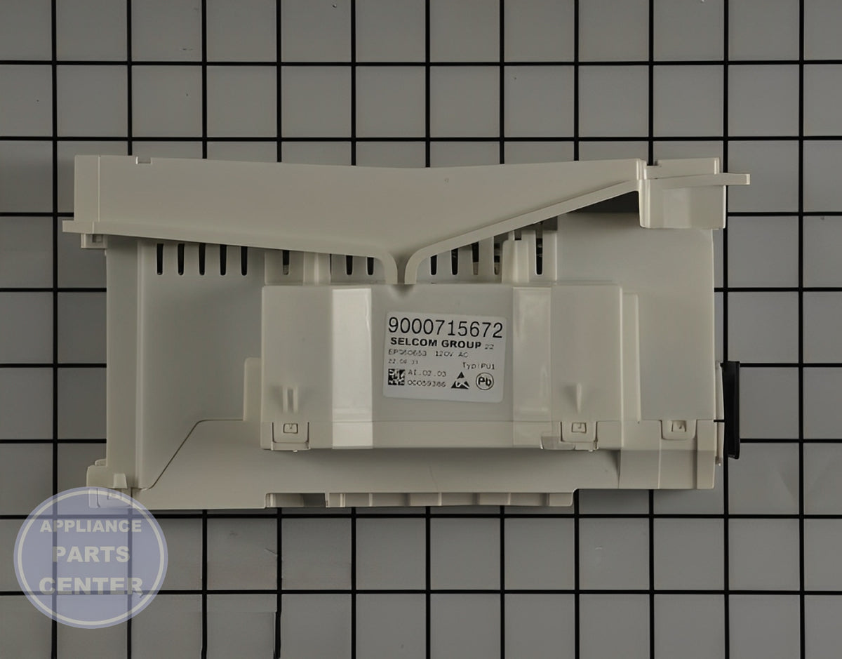 BOSCH DISHWASHER CONTROL MODULE 00752741 - Main view showing circuit board for BOSCH dishwasher models
