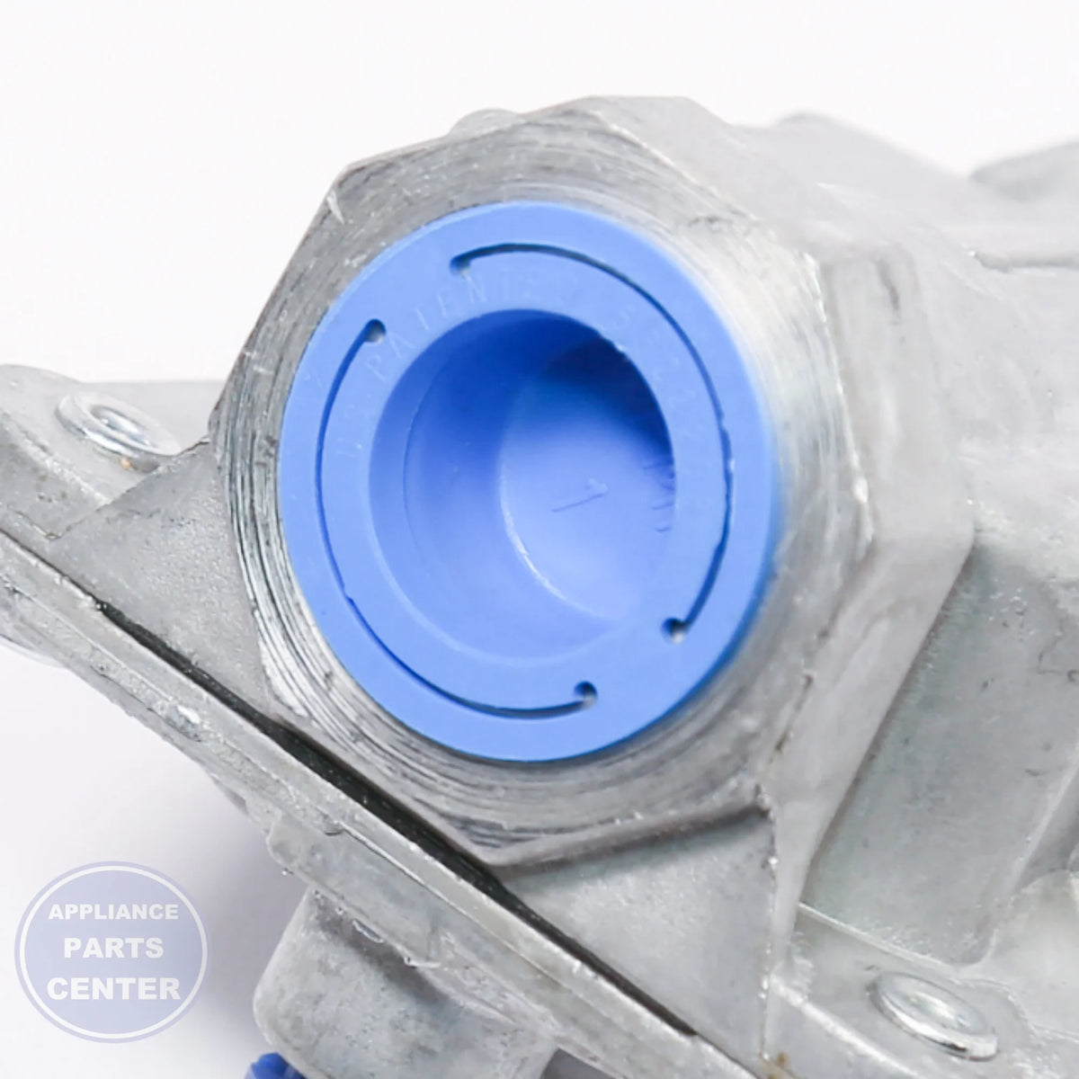 REGULATOR-PRESSURE 00754658 - Side view with precise measurements