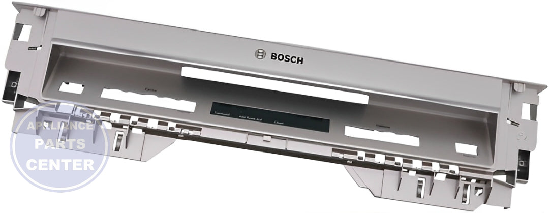 BOSCH DISHWASHER FACIA PANEL 00775764 - Main view showing sleek design for BOSCH dishwasher models