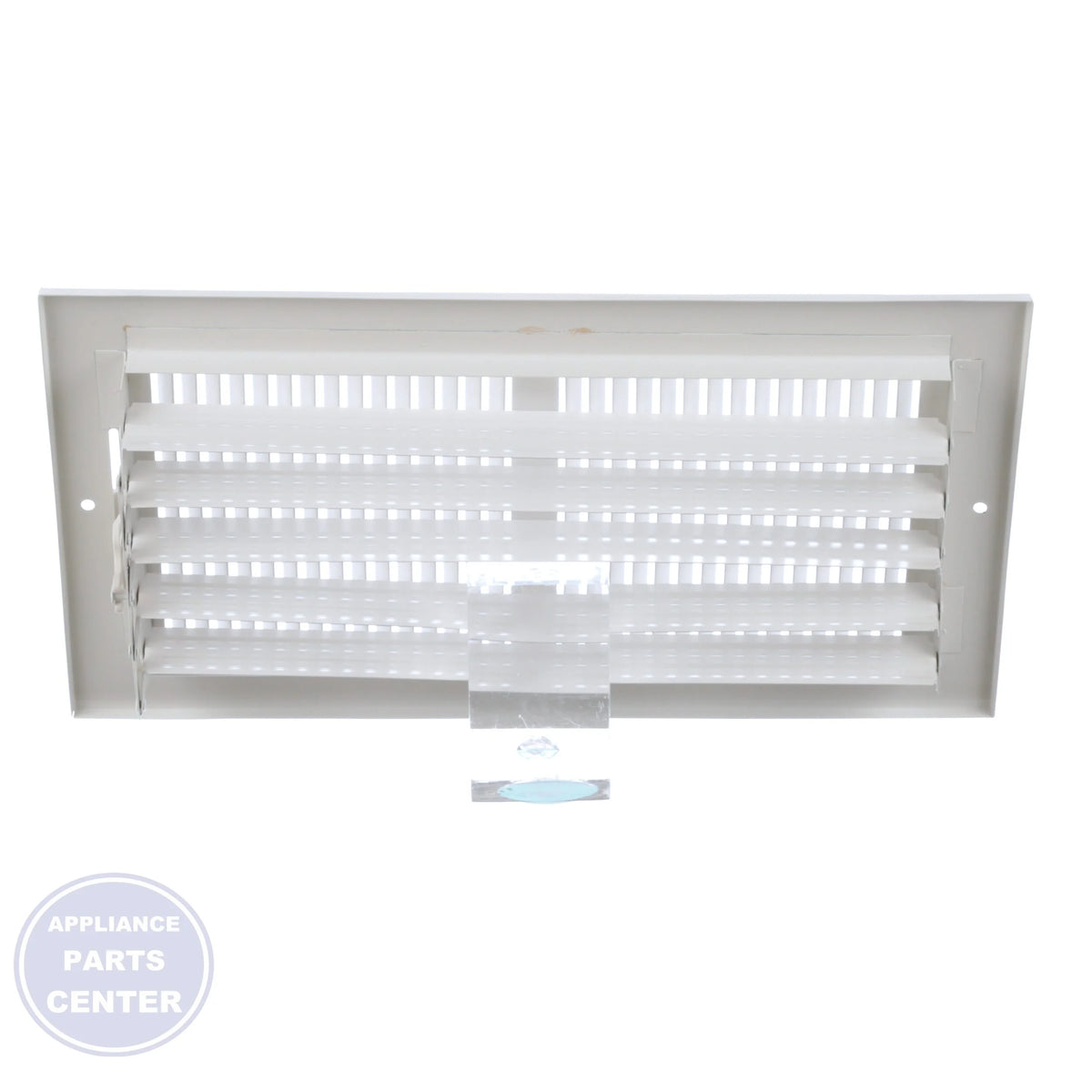 661 Sidewall/Ceiling Registers 12 04 W - Side view with 12" x 4" measurements