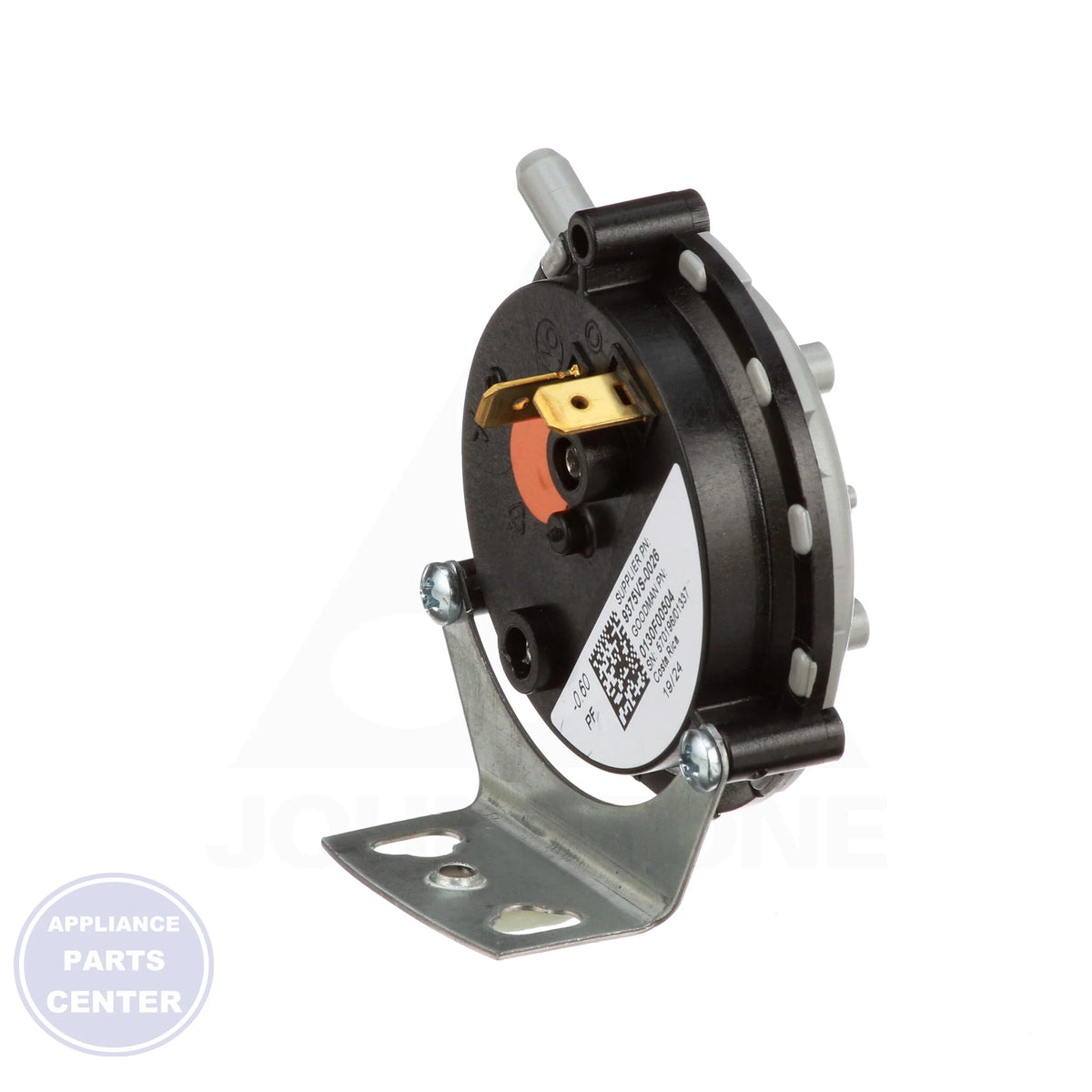 Pressure Switch 0130F00504S - Detailed view of switch technical details