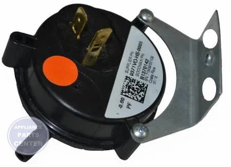 Amana Goodman Pressure Switch 0130F00504S - Main view showing pressure control for Amana Goodman furnaces