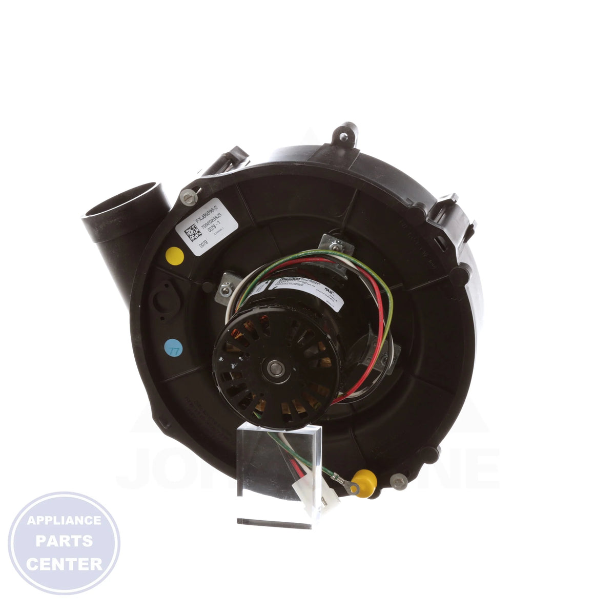 Inducer Motor 0131F00024S - Detailed view of single-phase system compatibility