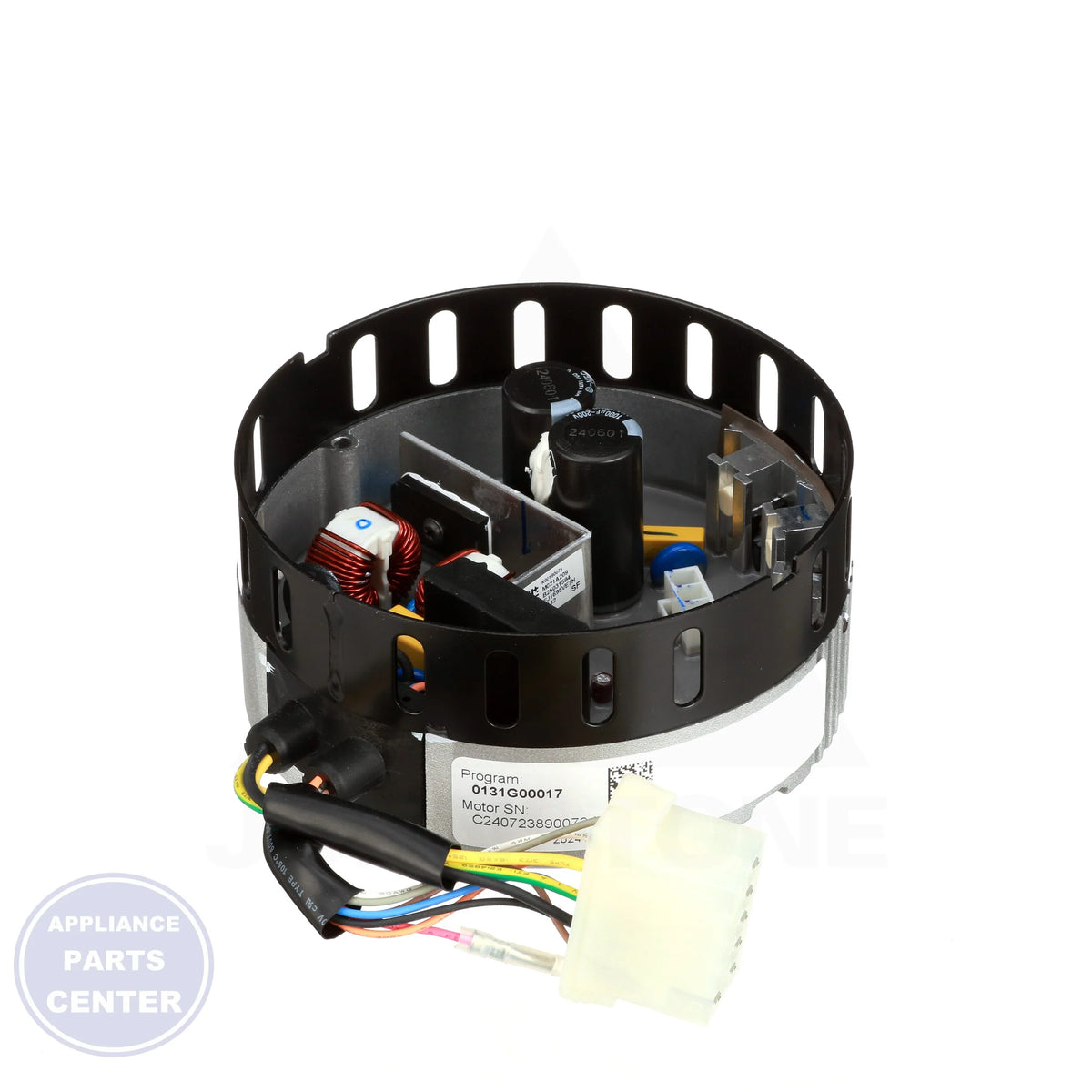Motor Controller 0131G00011SC - Side view with 1/2 HP power specifications