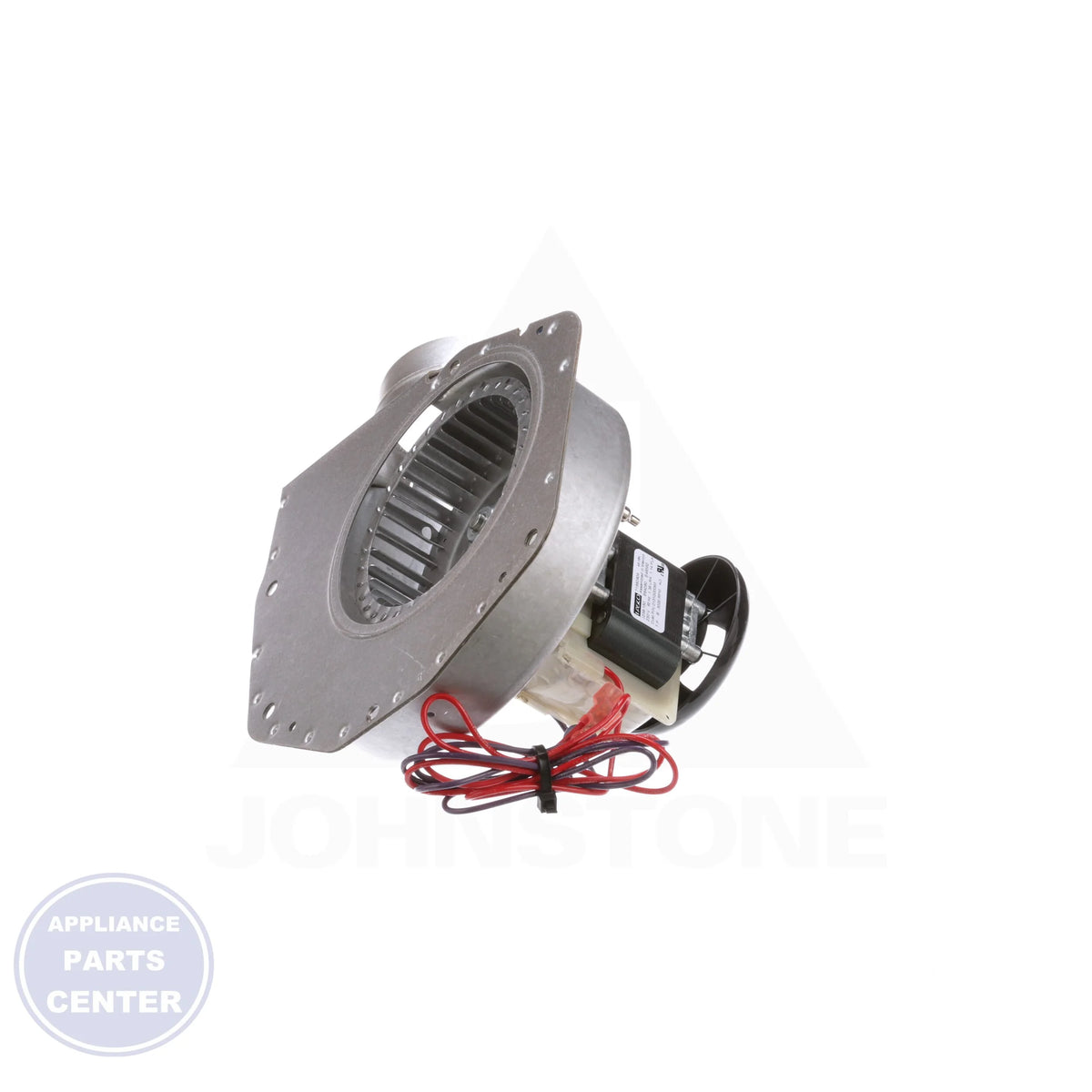 Draft Inducer Motor Assembly 0131G00093S - Side view with 10-inch diameter specs