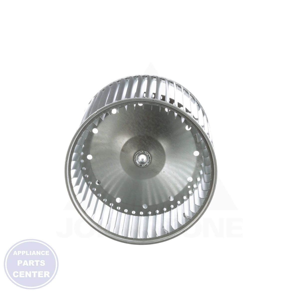 Double Inlet Replacement Blower Wheel 01331701 - Side view with 10-5/8" diameter and 9-1/2" width