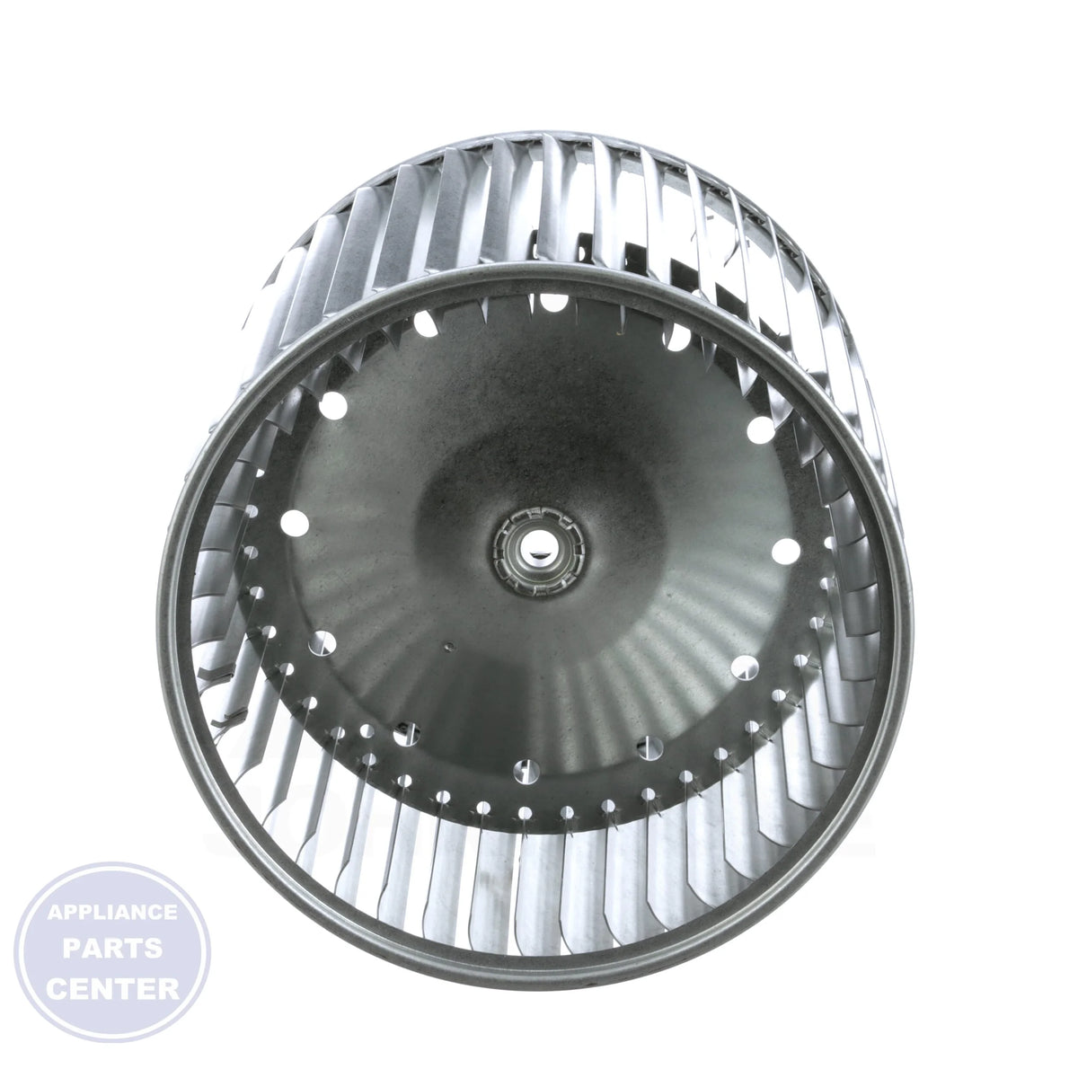 Double Inlet Replacement Blower Wheel 01333201 - Side view with 9-1/2" width and diameter