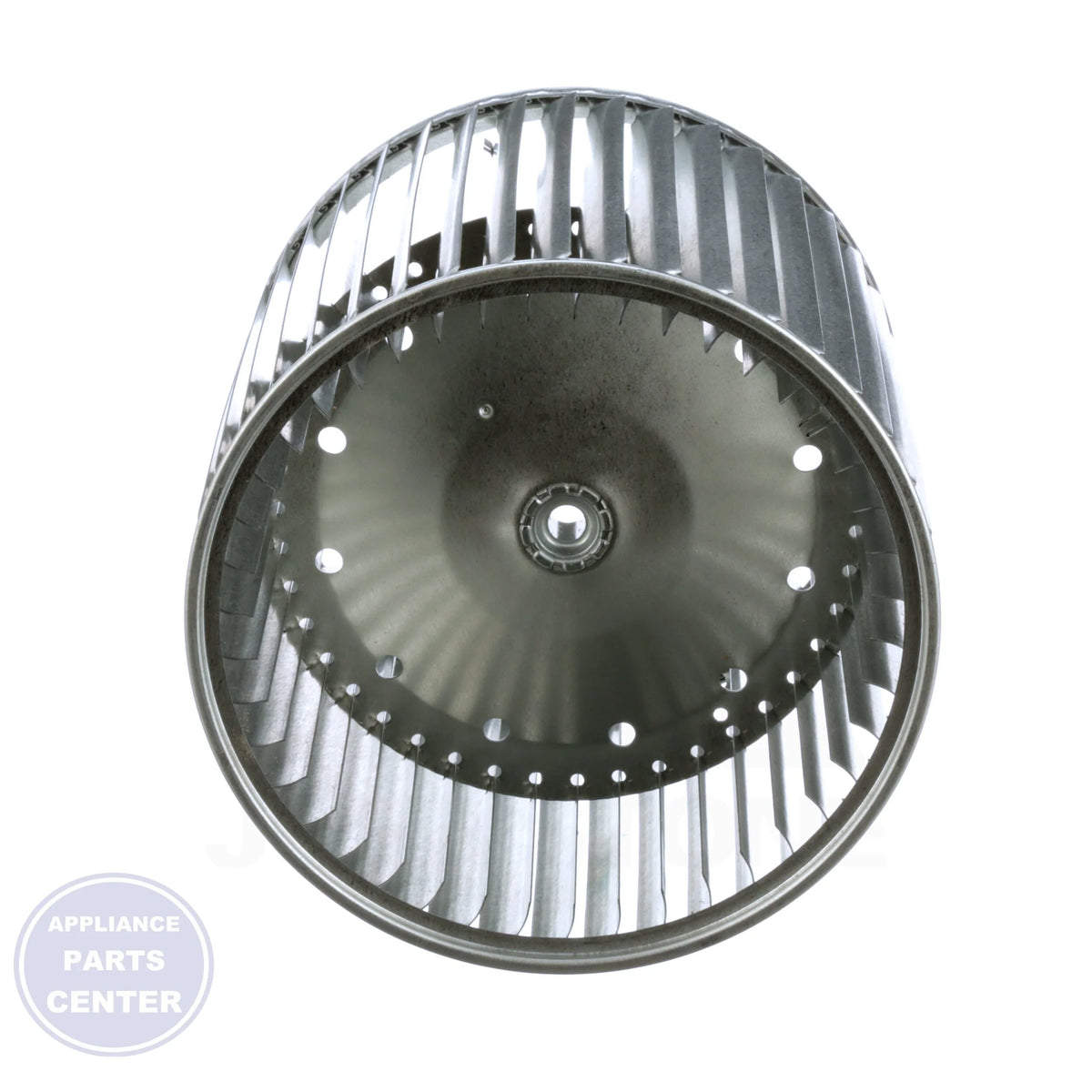 Double Inlet Replacement Blower Wheels 01333203 - Side view with 9-1/2" diameter and 1/2" hub bore