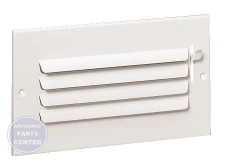 [Brand] 301 Curved Blade Sidewall/Ceiling Register 08 04 W - Main view showing 1-way deflection for L88-042 models