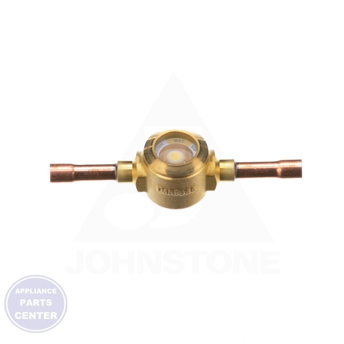 SGP Sight Glass/Moisture Indicator Solder/Solder 014L0181 - Side view with 1/4" ODF connection
