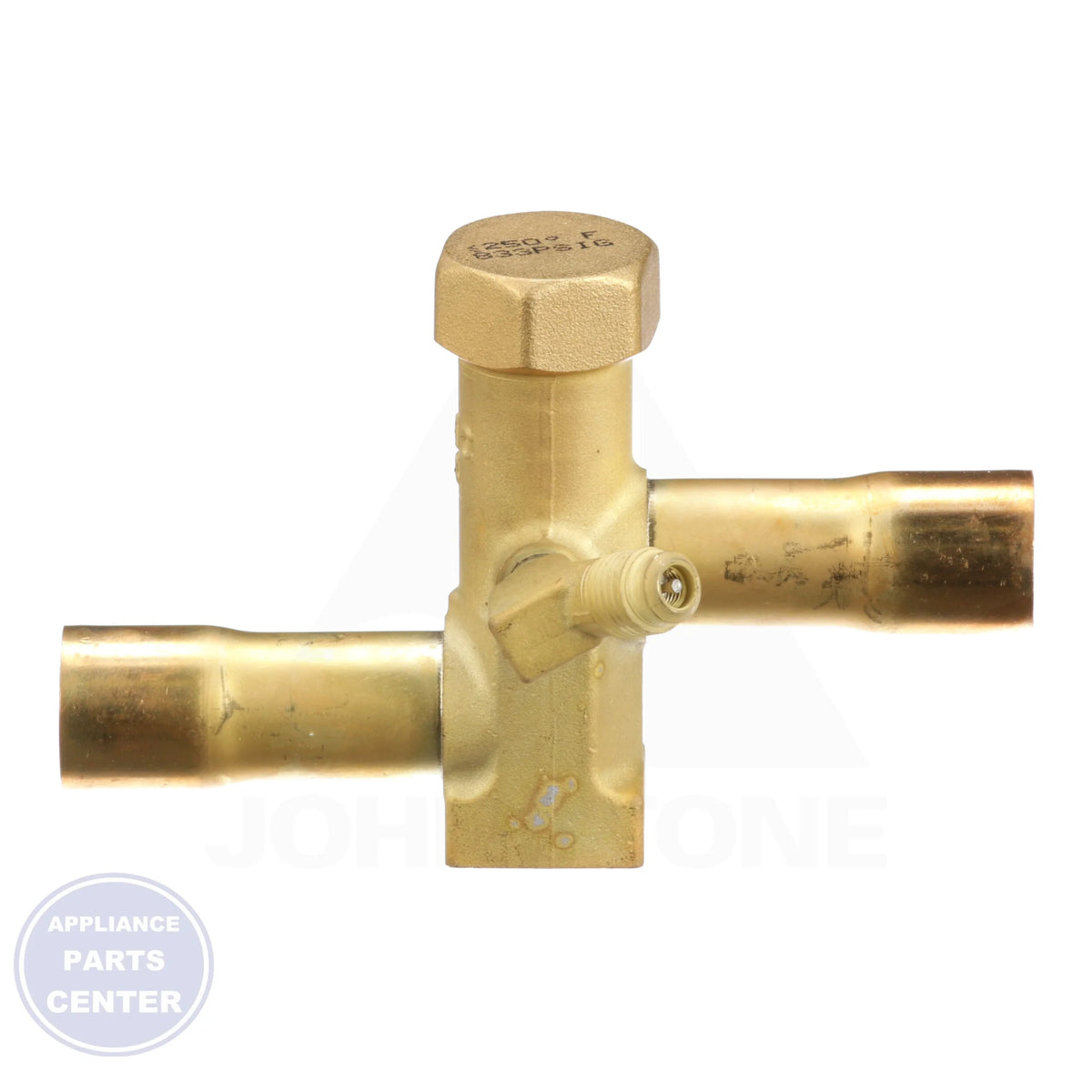 Valve 0151R00185S - Side view with Base Valve of 3/4" x 3/4"